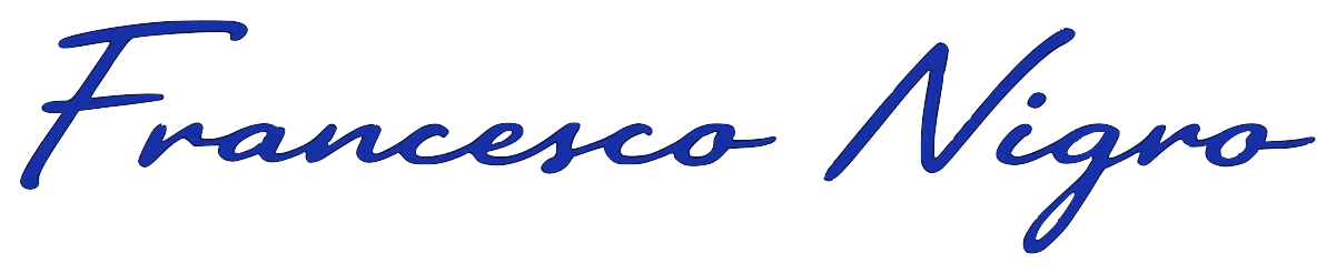 Firma di Francesco Nigro
